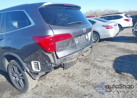 2017 Honda Pilot Ex from USA, damaged, VIN 5FNYF6H37HB093437